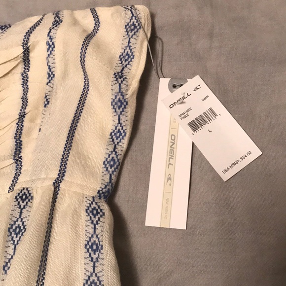 O'Neill strapless dress L - Picture 2 of 4